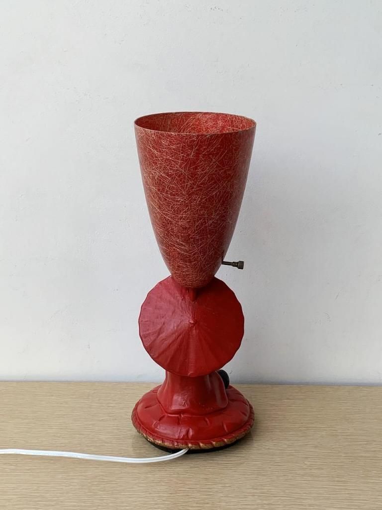 1950's ヴィンテージ ミッドセンチュリー TVランプ - アンティーク