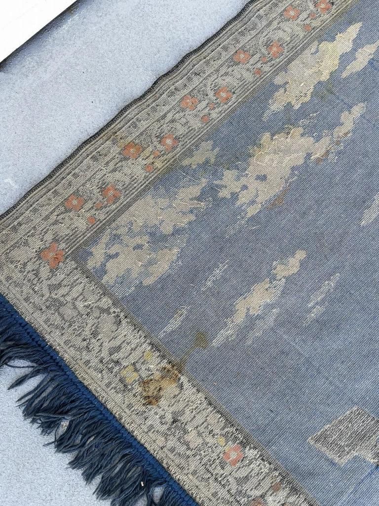 ヴィンテージ トロイカモチーフ ラグ (2010mm×1220mm) - アンティーク