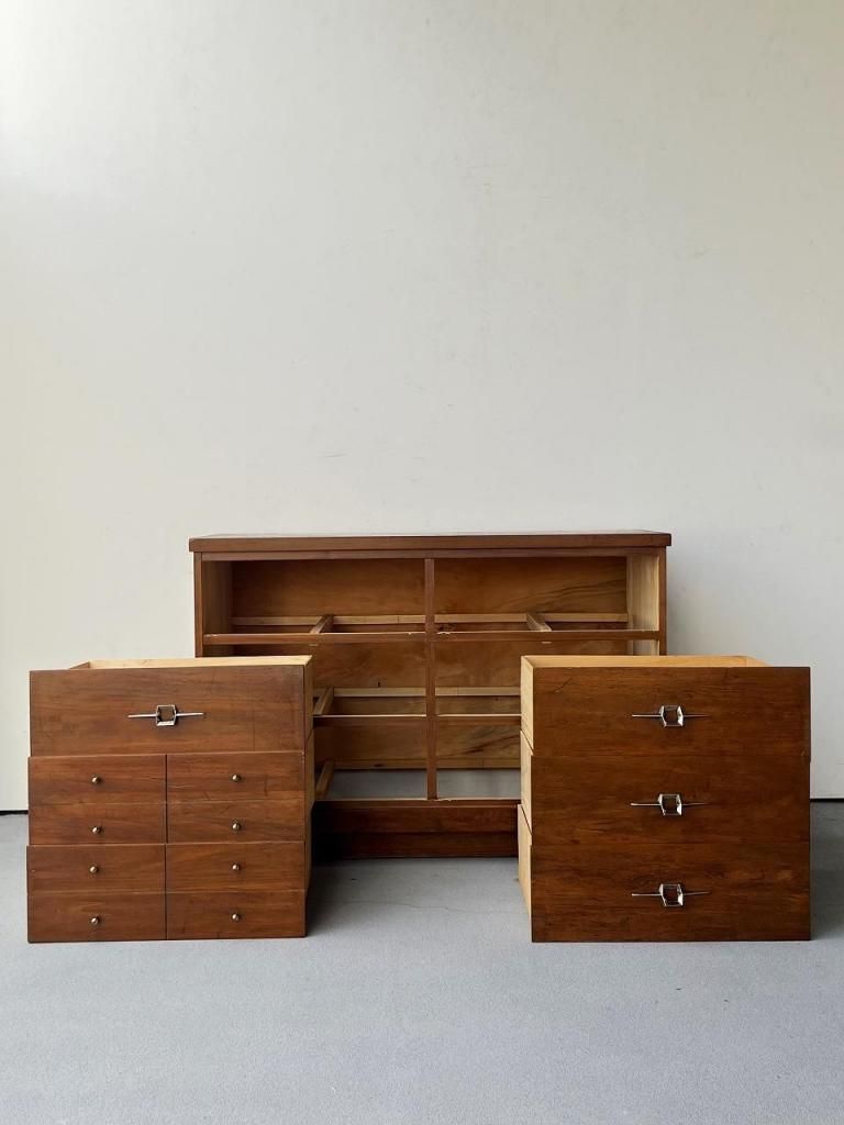 1950-60's ヴィンテージ ウッド チェスト - アンティーク、ビンテージ