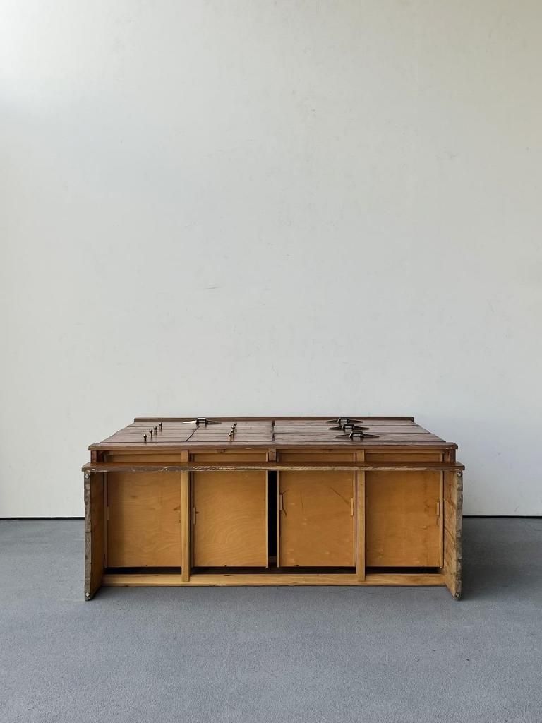 1950-60's ヴィンテージ ウッド チェスト - アンティーク、ビンテージ