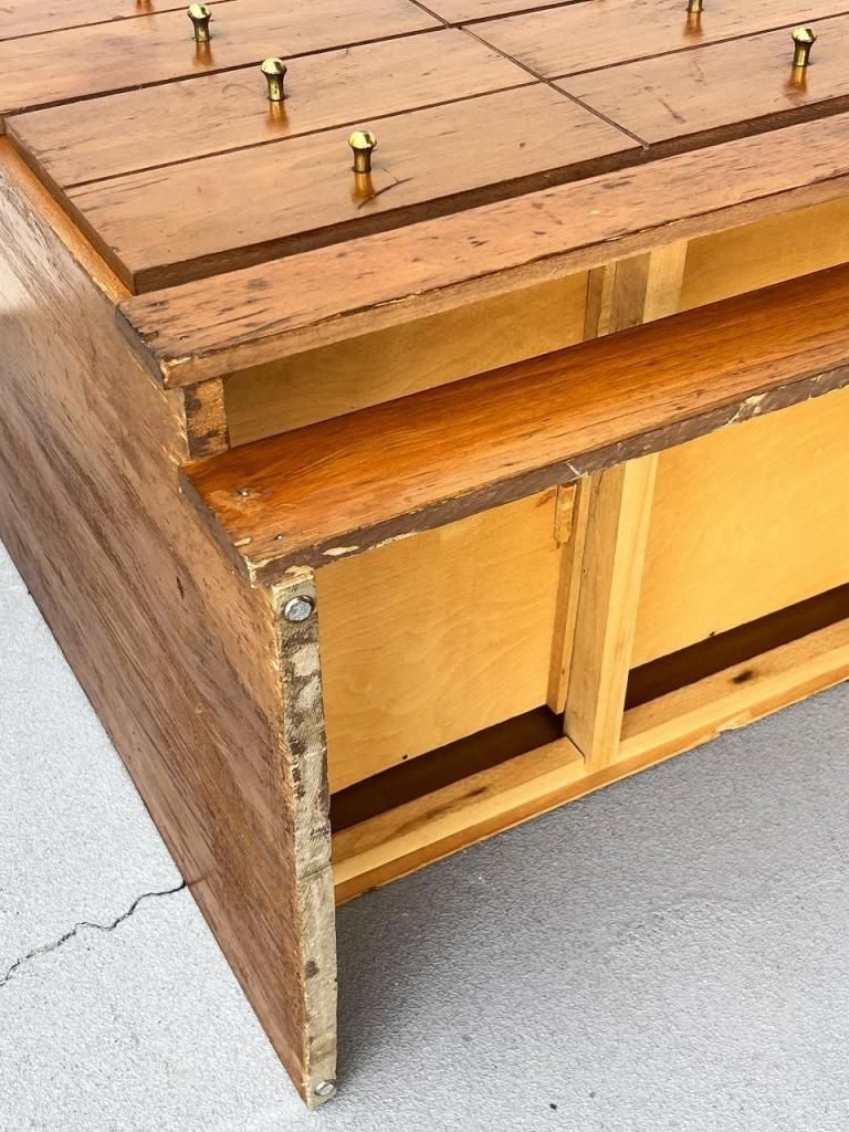 1950-60's ヴィンテージ ウッド チェスト - アンティーク、ビンテージ