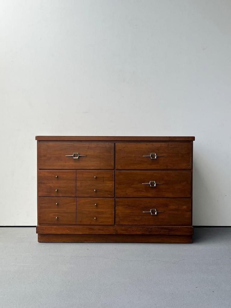 1950-60's ヴィンテージ ウッド チェスト - アンティーク、ビンテージ