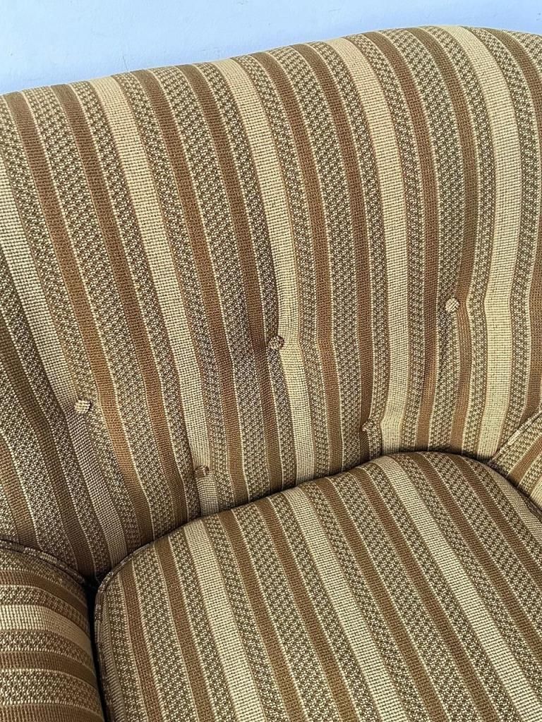 ヴィンテージ ファブリック シングルソファ - アンティーク