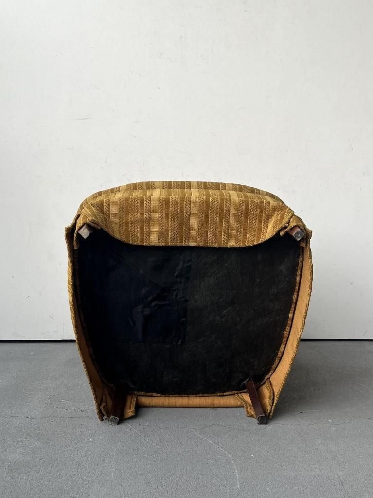 ヴィンテージ ファブリック シングルソファ - アンティーク