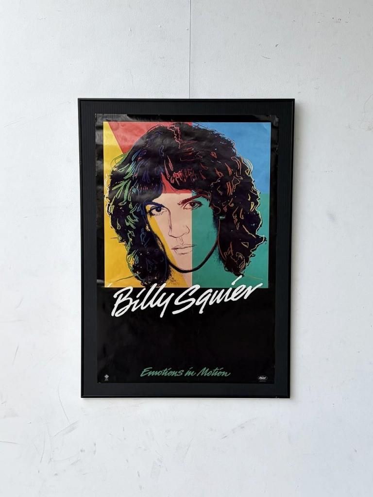 1982's Billy Squier ��Emotions in Motion�� by Andy Warhol ������ �ݥ�����