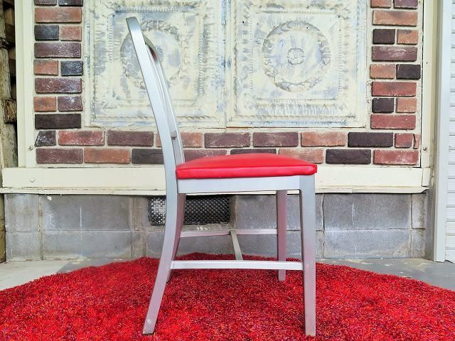 ヴィンテージ ネイビー チェア ヴィンテージ ネイビーチェア - アンティーク、ビンテージのインテリア