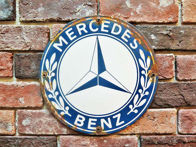 1930-40's ヴィンテージ Mercedes Benz エンブレム サイン