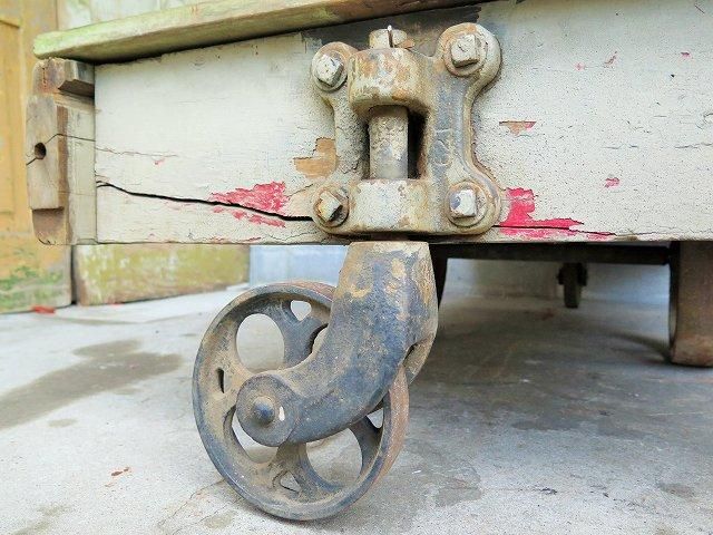 ヴィンテージ インダストリアル トロリー/ 台車 - アンティーク