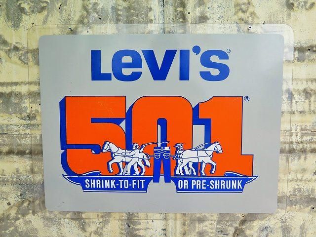 リーバイス Levi´s 非売品 看板 ヴィンテージ-