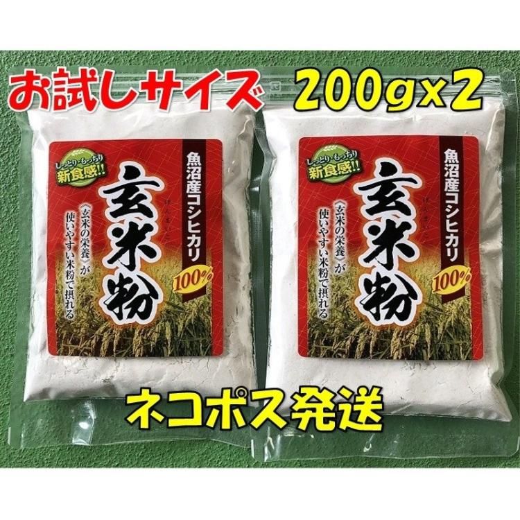 米粉 - コパフーズ｜魚沼産コシヒカリ100％【発芽玄米粉】販売店