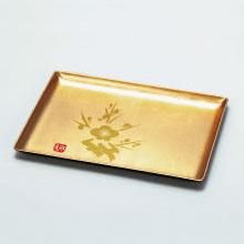 盆　曲げ花形盆　金箔 盆 曲げ花形盆 金箔の通販 by 苺日和 ｜ラクマ
