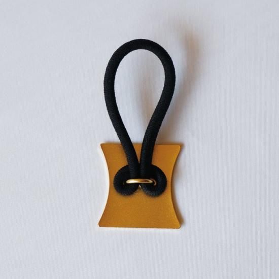 ここのん 金沢名物 ヘアゴム - 金銀箔工芸さくだ ／ 金箔を使用した