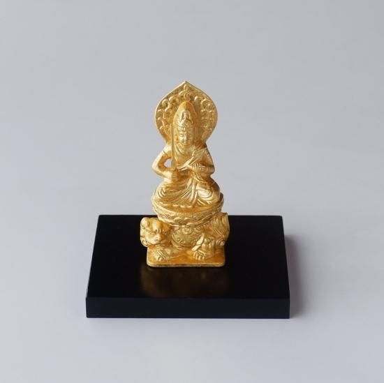 金箔 十二支守護本尊像 | 文殊菩薩-卯年 - 金銀箔工芸さくだ