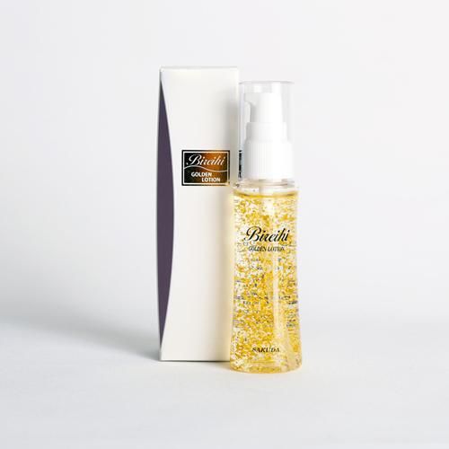 JOJO 金エステ箔 Bireihi ゴールデンローション 50ml - 金銀箔工芸さくだ ／ 金箔