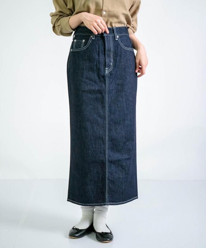 D.M.G / ディーエムジー ] 12.5ozデニム タイトスカート - Domingo