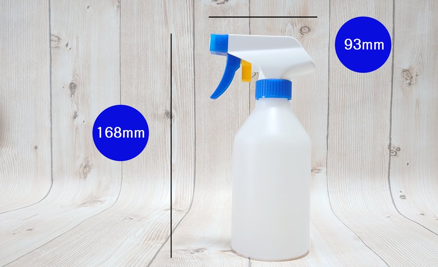 自宅の掃除や施設・店舗の清掃の際にあると便利な300mlタイプの泡スプレー。詰め替え用の小分けとして重宝します