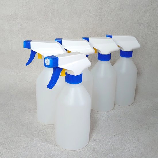 泡タイプのスプレーボトル 300ml（青トリガー） シンプルなデザインで使用用途豊富。家庭内、店舗でもご利用いただいているスプレーボトル