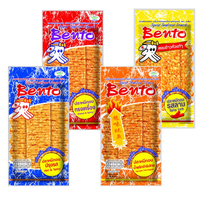 Bento ピリ辛のしイカ 18g（4種より選択） - 通販・個人輸入のAsian Supply