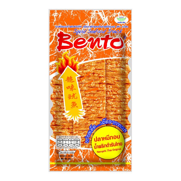 Bento ピリ辛のしイカ 18g（4種より選択） - 通販・個人輸入のAsian Supply