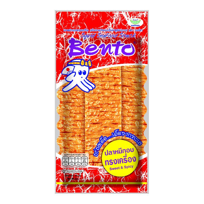 Bento ピリ辛のしイカ 18g（4種より選択） - 通販・個人輸入のAsian Supply