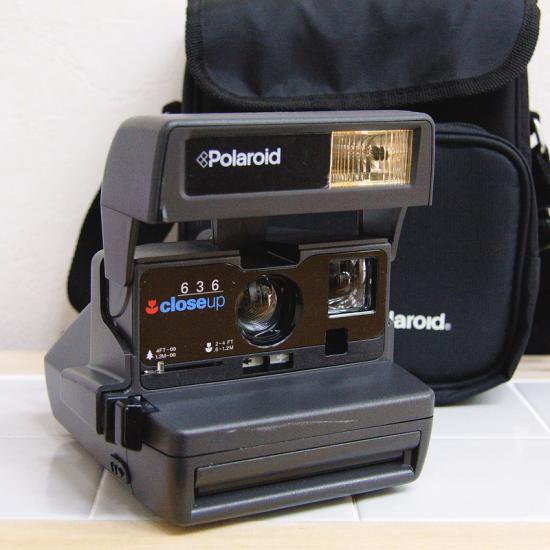 Polaroid 636 closeup と Spirit 600　2台セット