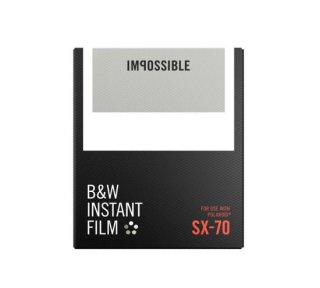 IMPOSSIBLE B&W FILM FOR SX-70