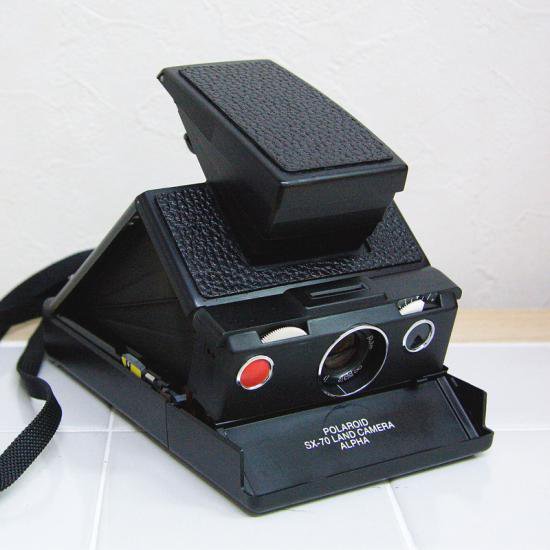 ポラロイドカメラPOLAROID SX-70 LAND CAMERA ALPHA - フィルムカメラ