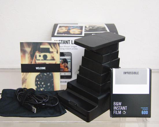 Impossible Instant Lab Black ＋ IMPOSSIBLE B&W FILM FOR 600付 - フォトスタジオ ヨシオカ  写真屋