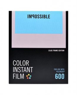 IMPOSSIBLE COLOR FILM 600 - LILAC FRAME EDITION