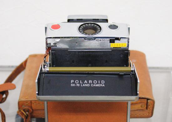 POLAROID SX-70 LAND CAMERA（SX-70⇔600切換え電子改造カメラ 