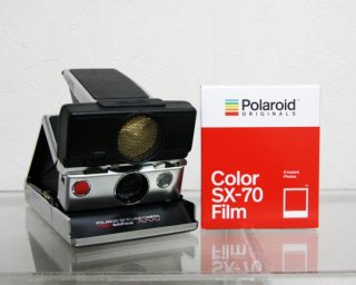 <img class='new_mark_img1' src='https://img.shop-pro.jp/img/new/icons47.gif' style='border:none;display:inline;margin:0px;padding:0px;width:auto;' />ʡPOLAROID SX-70 LAND CAMERA SONAR AutoFocus / Polaroid Originals Color Film for SX-70