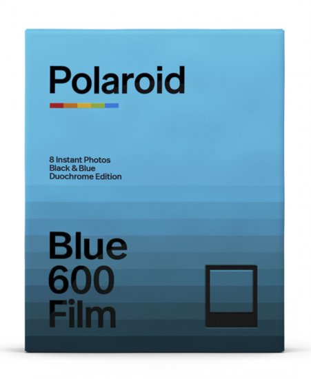 Polaroid Duochrome film for 600 Black & Blue Edition - フォトスタジオ ヨシオカ 写真屋