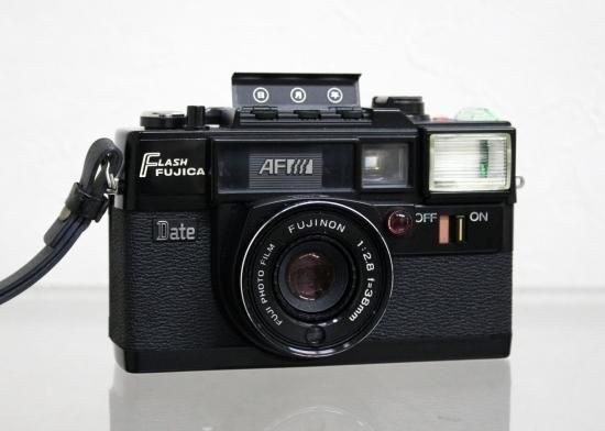 FLASH FUJICA AF Date / FUJINON 1:2.8 fu003d38mm - フォトスタジオ ヨシオカ 写真屋