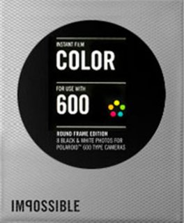 <img class='new_mark_img1' src='https://img.shop-pro.jp/img/new/icons47.gif' style='border:none;display:inline;margin:0px;padding:0px;width:auto;' />IMPOSSIBLE COLOR FILM FOR 600 ROUND SILVER FRAME