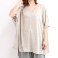 【30％OFF】N3213麻BIG Tシャツ<img class='new_mark_img2' src='https://img.shop-pro.jp/img/new/icons21.gif' style='border:none;display:inline;margin:0px;padding:0px;width:auto;' />