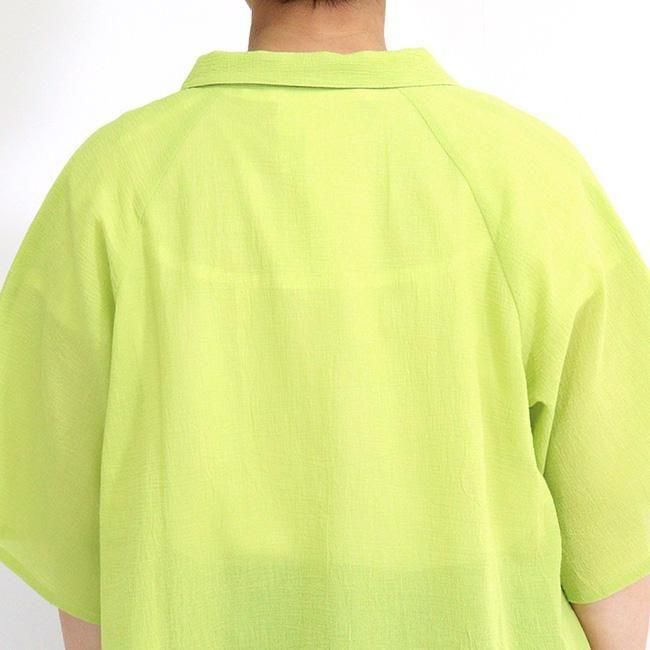 アップルハウス ブリルシャツ 五分袖 前あき ブリルシャツ - APPLE HOUSE onlinestore - 婦人服アップル