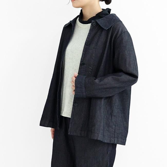Deリフルシャツジャケット（デニム） - APPLE HOUSE onlinestore