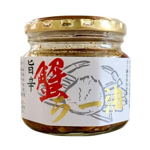 旨辛蟹ラー油 - 万代島鮮魚センター 新潟中央水産市場株式会社