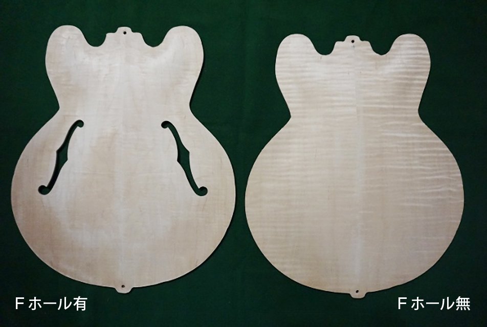アーチトップ合板 タイプA カーリーメープル - aimoku｜楽器の木材用材