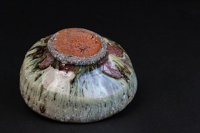 陶芸家 作家物 村山健太郎 唐津 盃 ぐい呑 酒器 酒盃 共箱 古
