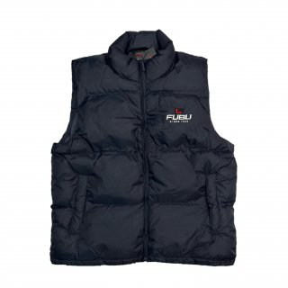 FUBU VEST PUFF JACKET (NAVY)