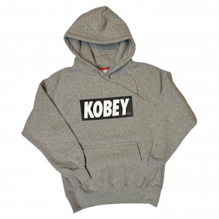 KOBEY BLACK BOX HOODIE / GRAY