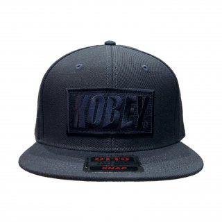 KOBEY CLASSICS LOGO BOX SNAPBACK / ALL NAVY 