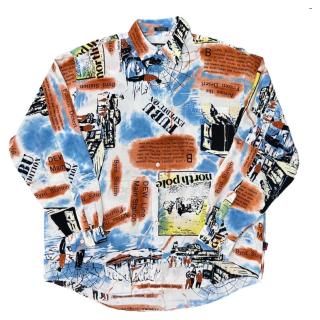 USEDFUBU L/S Polyester Shirt