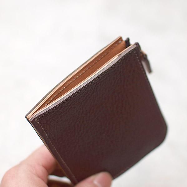 L型ファスナーハーフウォレット / half (全12色) - mhd