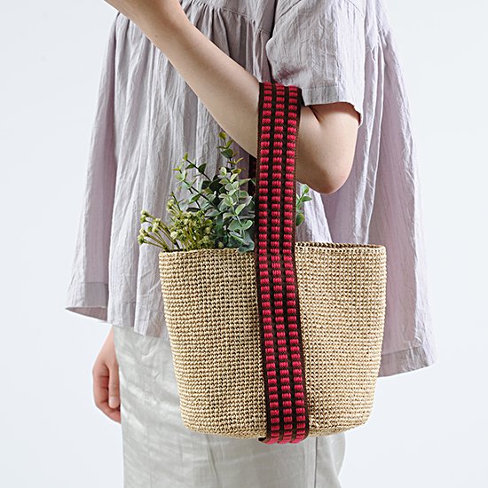 バケツ型ワンハンドルバッグ- 編み物キットオンラインショップ・イトコバコ