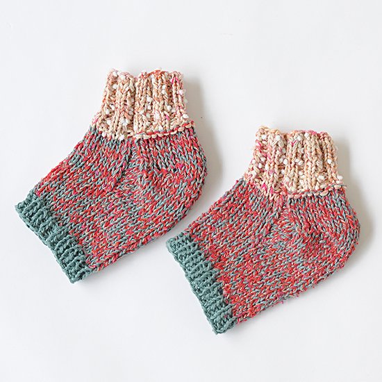 オンライン アウトレット価格 - 手編み ヨガソックス 靴下（ミディアム