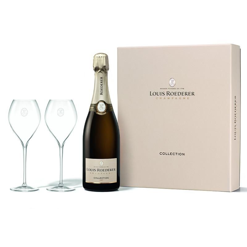 LOUIS ROEDERER シャンパン/グラスセット-