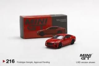 MINI GT Bentley Continental GT St James Red (LHD) 1/64