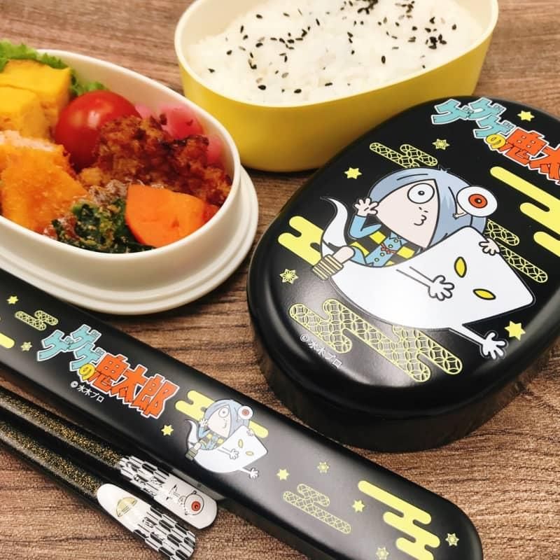 お弁当箱とお箸とおまけ スケーター 弁当箱 2段 600ml 抗菌タイトランチボックス となりの